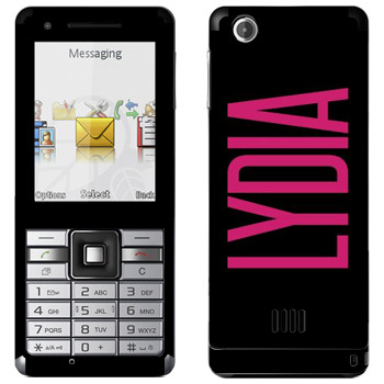   «Lydia»   Sony Ericsson J105 Naite
