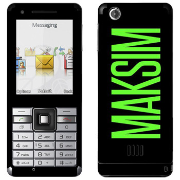   «Maksim»   Sony Ericsson J105 Naite