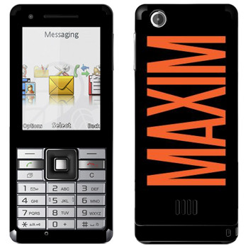   «Maxim»   Sony Ericsson J105 Naite