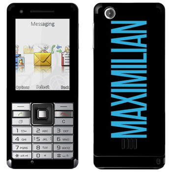   «Maximilian»   Sony Ericsson J105 Naite