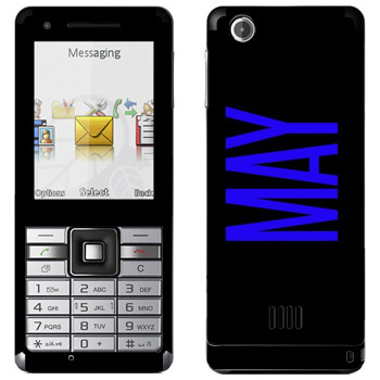   «May»   Sony Ericsson J105 Naite