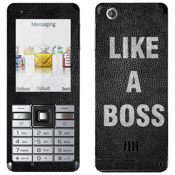   « Like A Boss»   Sony Ericsson J105 Naite