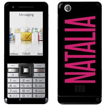  «Natalia»   Sony Ericsson J105 Naite
