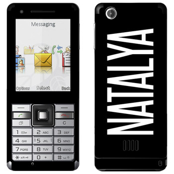   «Natalya»   Sony Ericsson J105 Naite