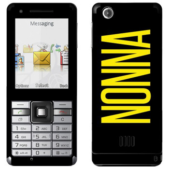   «Nonna»   Sony Ericsson J105 Naite