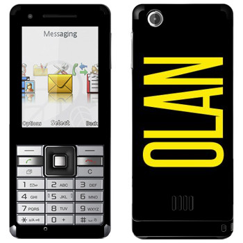   «Olan»   Sony Ericsson J105 Naite