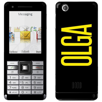   «Olga»   Sony Ericsson J105 Naite