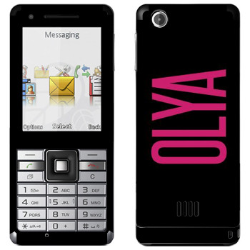   «Olya»   Sony Ericsson J105 Naite