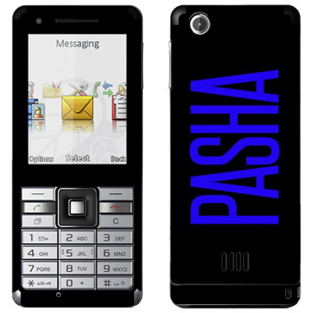   «Pasha»   Sony Ericsson J105 Naite