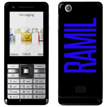   «Ramil»   Sony Ericsson J105 Naite