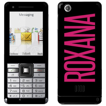   «Roxana»   Sony Ericsson J105 Naite