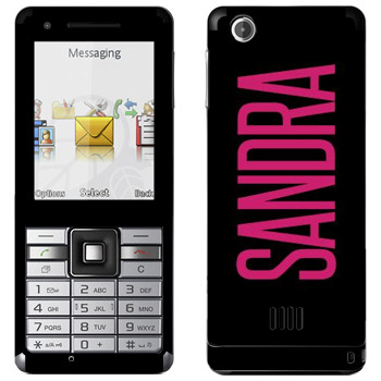   «Sandra»   Sony Ericsson J105 Naite