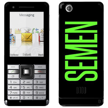   «Semen»   Sony Ericsson J105 Naite