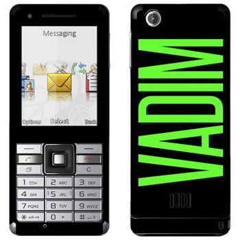   «Vadim»   Sony Ericsson J105 Naite