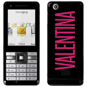   «Valentina»   Sony Ericsson J105 Naite