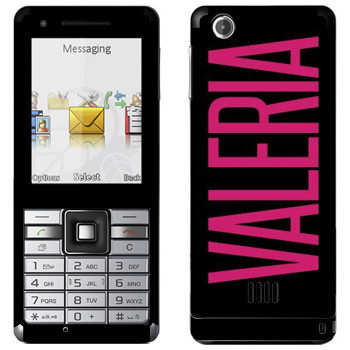   «Valeria»   Sony Ericsson J105 Naite