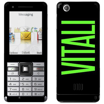   «Vitali»   Sony Ericsson J105 Naite