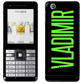   «Vladimir»   Sony Ericsson J105 Naite