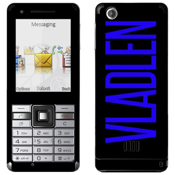   «Vladlen»   Sony Ericsson J105 Naite