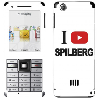   «I love Spilberg»   Sony Ericsson J105 Naite