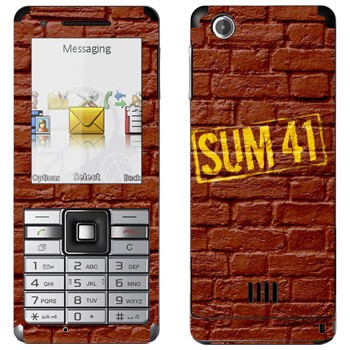   «- Sum 41»   Sony Ericsson J105 Naite