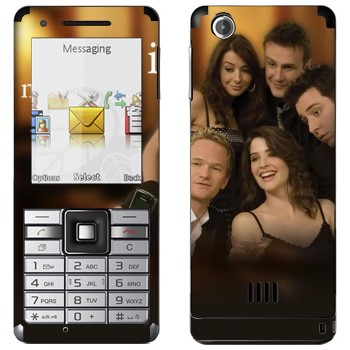   « How I Met Your Mother»   Sony Ericsson J105 Naite