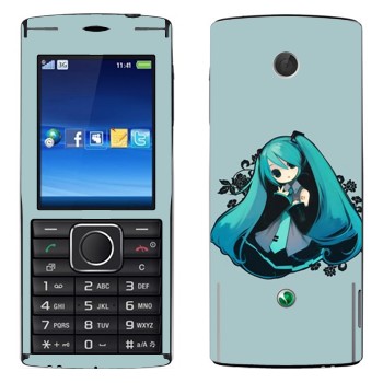   «Hatsune Miku - Vocaloid»   Sony Ericsson J108 Cedar