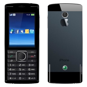   «- iPhone 5»   Sony Ericsson J108 Cedar