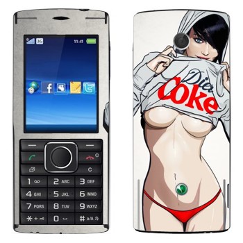   « Diet Coke»   Sony Ericsson J108 Cedar