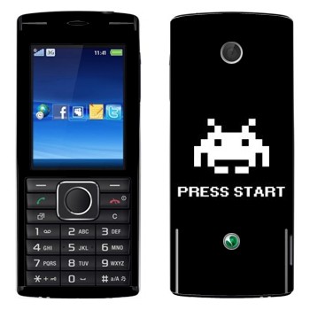   «8 - Press start»   Sony Ericsson J108 Cedar