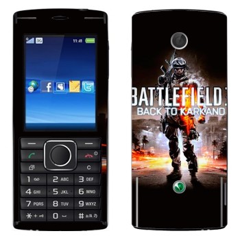   «Battlefield: Back to Karkand»   Sony Ericsson J108 Cedar