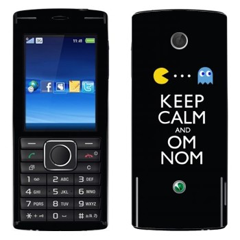  «Pacman - om nom nom»   Sony Ericsson J108 Cedar