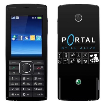   «Portal - Still Alive»   Sony Ericsson J108 Cedar