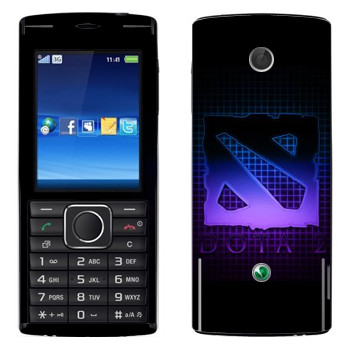   «Dota violet logo»   Sony Ericsson J108 Cedar