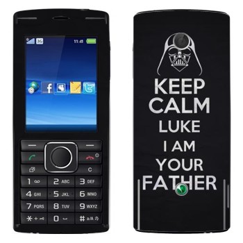   «Keep Calm Luke I am you father»   Sony Ericsson J108 Cedar