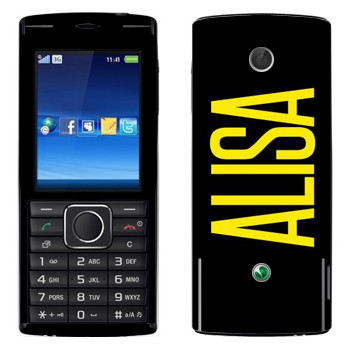   «Alisa»   Sony Ericsson J108 Cedar