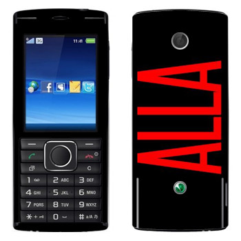   «Alla»   Sony Ericsson J108 Cedar