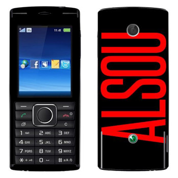   «Alsou»   Sony Ericsson J108 Cedar