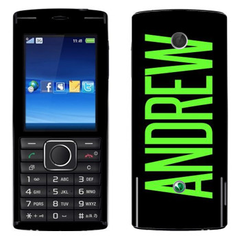  «Andrew»   Sony Ericsson J108 Cedar