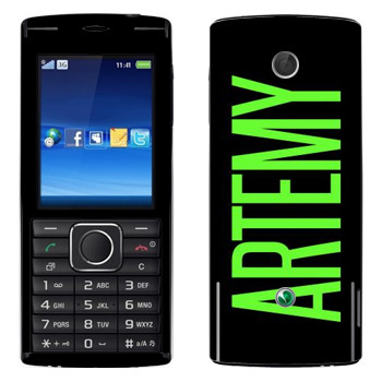  «Artemy»   Sony Ericsson J108 Cedar
