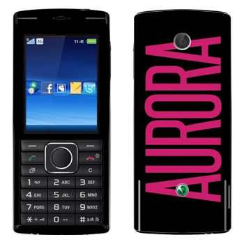   «Aurora»   Sony Ericsson J108 Cedar