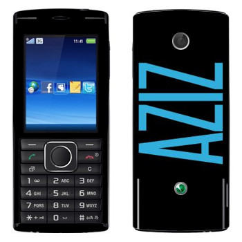   «Aziz»   Sony Ericsson J108 Cedar