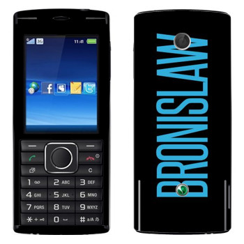   «Bronislaw»   Sony Ericsson J108 Cedar