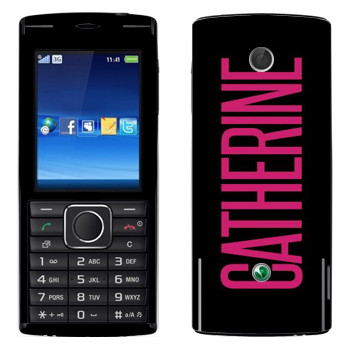   «Catherine»   Sony Ericsson J108 Cedar