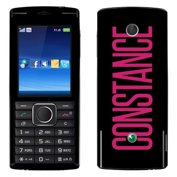   «Constance»   Sony Ericsson J108 Cedar