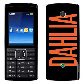   «Dahlia»   Sony Ericsson J108 Cedar