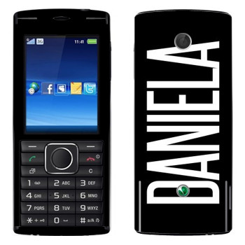   «Daniela»   Sony Ericsson J108 Cedar