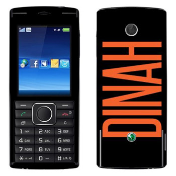   «Dinah»   Sony Ericsson J108 Cedar