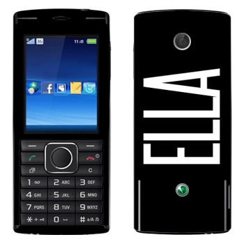   «Ella»   Sony Ericsson J108 Cedar