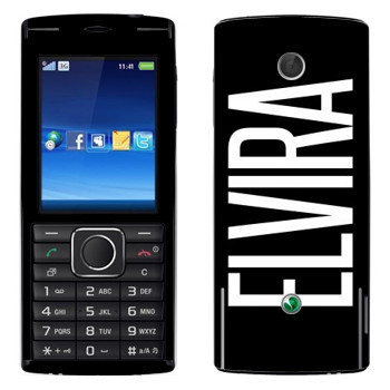   «Elvira»   Sony Ericsson J108 Cedar